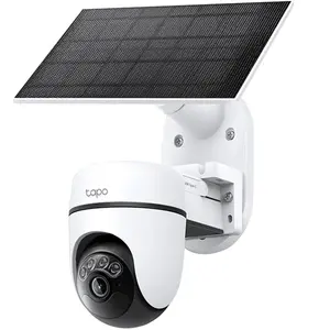 Comparateur de prix : Tapo TC90 - Caméra de surveillance extérieure Wi-Fi 360° 2K IP66 Kit avec Panneau solaire