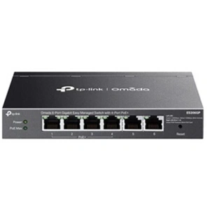 Comparateur de prix : Omada ES206GP V1 - Commutateur - Géré - 4 x 10/100/1000 (PoE+) + 2 x 1...