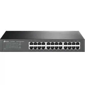 TP-Link TL-SG1024D, non géré, Gigabit Ethernet (10/100/1000), mode full duplex, montage en rack pas cher