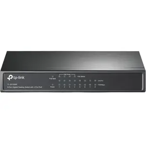 Tplink TP-Link TL-SG1008P (8 ports), Switch réseau, Gris pas cher