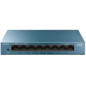 Commutateur réseau de bureau TP-Link à 8 ports 10/100/1000 Mbps pas cher