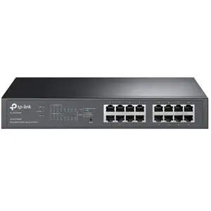 TP-Link Tl-Sg1016pe (16 ports), Switch réseau, Noir pas cher