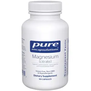Pure Encapsulations Casquettes Magnesium Citrate 90 Unités One Size