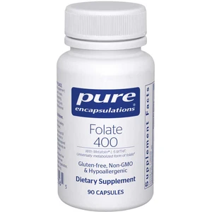 Comparateur de prix : Pure Encapsulations Folate 40caps0caps 90caps