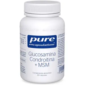 Comparateur de prix : Pure Encapsulations Casquettes Glucosamine Chondroitine + Msm 60 Unités One Size