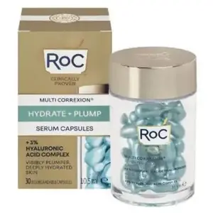 Comparateur de prix : RoC Multi Correxion Hydrater + Repulper Capsules Sérum | 30 pièces