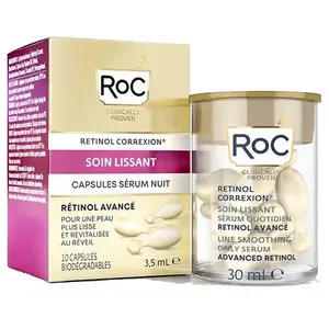 Comparateur de prix : RoC Retinol Correxion Line Smoothing sérum anti-rides en capsules 10 pcs