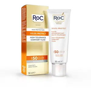 Comparateur de prix : RoC Soleil-Protect Fluide Réconfortant Haute Tolérance SPF 50 | 50 ml