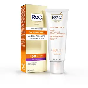 ROC Soleil Protect - Fuide anti-taches brunes unificateur SPF 50+ 50ml pas cher