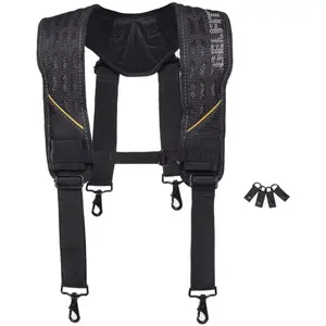 Bretelles - TOUGHBUILT - TB-CT-51G - Noir - Réglables - Rembourrées pas cher