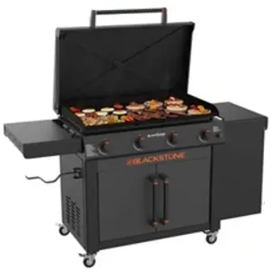 Blackstone Plancha 36 pouces (91cm) sur chariot avec extension et rangements Blac... pas cher