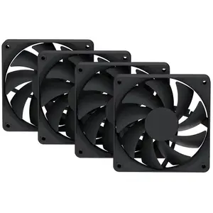 Hyte FA12 Noir - Pack de 4 pas cher