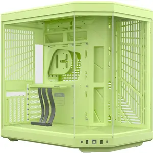 Tour ATX Hyte Y70 Matcha Milk Rose Verre Trempé USB-C 11 slots