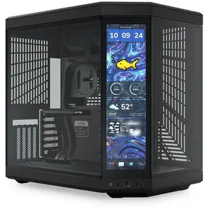 Comparateur de prix : HYTE Y70 touch infinite Midi Tower Nero (HYTE Y70 TOUCH INFINITE CASE PITCH BLACK)
