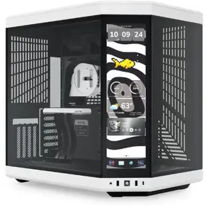Comparateur de prix : HYTE Y70 Touch Infinite Midi Tower Noir, Blanc CS-HYTE-Y70TTI-WB