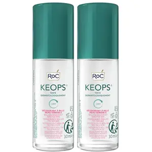 Comparateur de prix : Roc Keops Sensitive Déodorant Roll-On 48h Peau Fragile Lot de 2 x 30ml