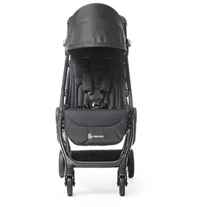 Comparateur de prix : Poussette Ergobaby Metro+ Inclinable Réglable en Hauteur Légere Bois Noir