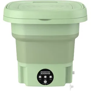 TRAHOO Machine À Laver Pliable Portable Avec Essoreuse Automatique Min...Vendu parcdiscount