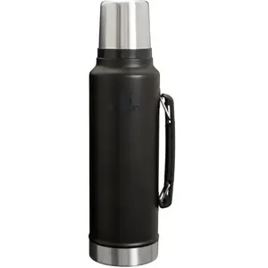 Stanley Bouteille isotherme Classic Vakuum 1 l - Noir pas cher