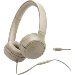 Comparateur de prix : Casques hi-fi JBL Tune 530 Type C Filaire Beige