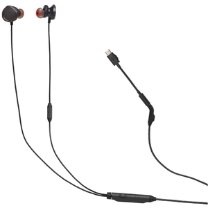 Comparateur de prix : JBL Quantum 50C, écouteurs gaming intra-auriculaires filaires avec adaptateur USB-C, son QuantumSURROUND, comptabilité multiplateformes, micro avec focalisation sur la voix, noir