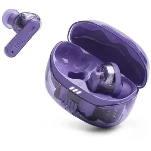 Comparateur de prix : Écouteurs sans fil avec réduction de bruit - JBL - Tune Beam 2 - Ghost Violet