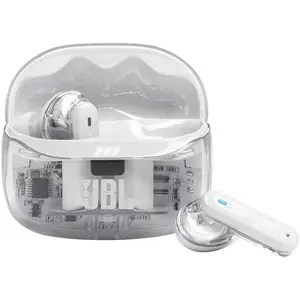 Comparateur de prix : Écouteurs sans fil avec réduction de bruit - JBL - Tune Beam 2 - Ghost Blanc