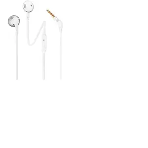 Ecouteurs filaire boutons intra-auriculaires JBL Tune 205 Chrome pas cher