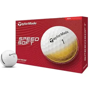 Balles de golf Taylormade Logo SpeedSoft (x12) Blanc TU N2747801