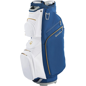 TaylorMade Kalea Gold Navy/White Sac de chariot de golf