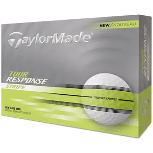 Comparateur de prix : Balles de golf Taylormade TM25 Tour Response Stripe (x12) Jaune TU V9943301