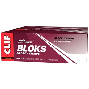 Clif Boîte De Gommes énergétiques Black Cherry 60g 18 Unités One Size pas cher