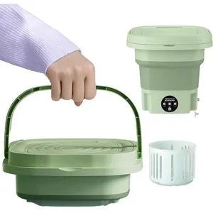 TRAHOO Machine À Laver Pliable 8L - Mini Machine À Laver - Machine À L...Vendu parcdiscount