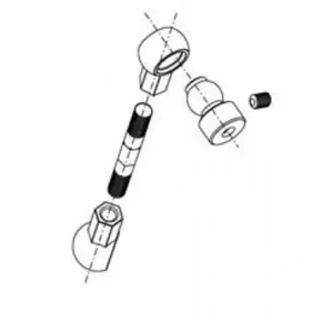 RC System Supports de barre anti-roulis - RC701GR