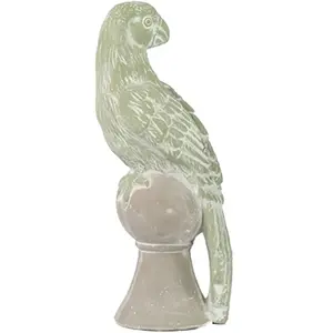 Le Monde des Animaux Statue Perroquet En Poterie 26 Cm pas cher