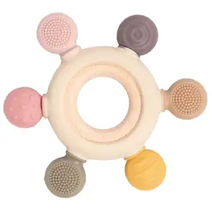 Anneaux Multi-Sensoriel MULTICOLORE Bo Jungle pas cher