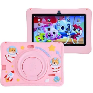 ASUDARO Tablette enfant Tactile - 7  IPS écran - 1024x600 - Android 10 System - 2+64GB - GPS - Wi-Fi  -  RoseVendu parcdiscount