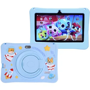 ASUDARO Tablette enfant Tactile - 7  IPS écran - 1024x600 - Android 10 System - 2+64GB - GPS - Wi-Fi  -  Bleu pas cher