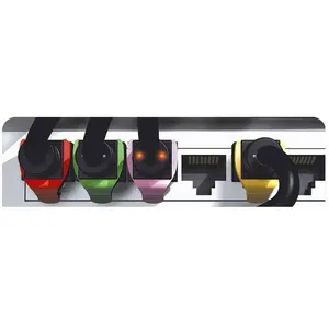 Comparateur de prix : Patchsee PatchClip - Codage couleur des connecteurs - jaune (pack de 50)