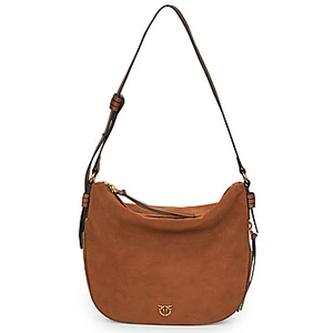 Sac a main Pinko  HOBO ZIP AROUND CLASSIC SUEDE + VITELLO SETA pas cher