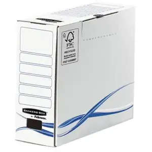 Boîte archives carton Bankersbox - dos 10 cm - pour format 24 x 32 cm ... pas cher