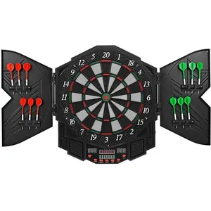 Cible de fléchettes électronique à LED haut de gamme - Cible de fléche...Vendu parcdiscount