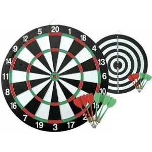 Jeu de fléchettes avec cible à 6 pointes pour adulte, cible double fac...Vendu parcdiscount