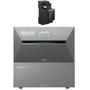 Kit Anker Solix Solarbank 3 E2700 Pro+BP2700+A17X7311,Cent photovoltaïque pour balcon Plug and Play
