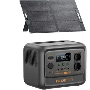 Comparateur de prix : Bluetti Kit Premium 100 V2 avec Panneau Solaire 100W - Batterie 1024Wh...