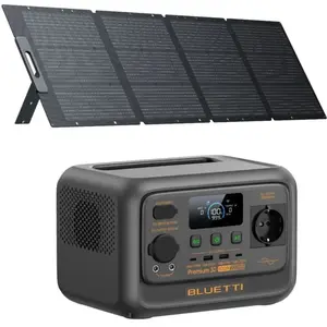 Kit BLUETTI Premium 30 V2 avec Panneau Solaire 200W - 320Wh Générateur...