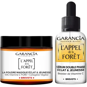 Le duo La Poudre Magique et le Sérum Eclat & Jeunesse L’appel de la fôret                                - Garancia pas cher