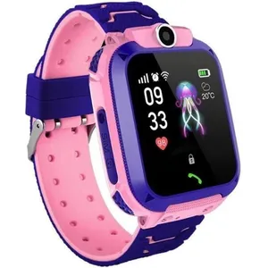 SNAKIOX Enfants Montre Intelligent,Montre Enfant Tracker IP67 Étanche Téléphone Montre Connectée Enfant Fille Garçon SOS Smart Watches RosVendu parcdiscount
