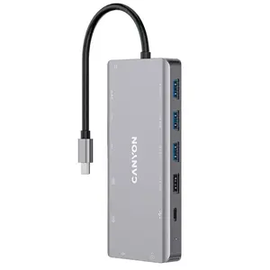 Comparateur de prix : Canyon DS-12 USB 3.2 Gen 1 (3.1 Gen 1) Type-C Gris CNS-TDS12