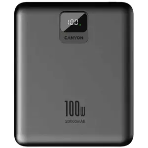Canyon PB-2008, 20000 mAh, gris foncé pas cher